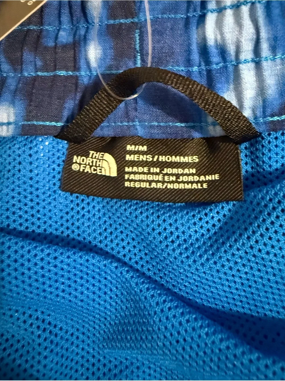 The North Face Men’s Blue Camo Swim Trunks